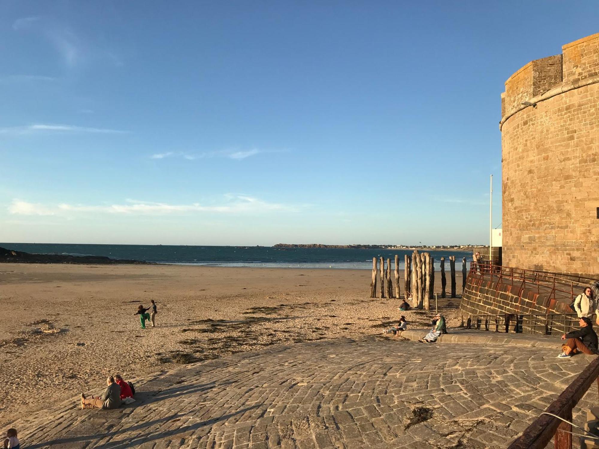 Grand Appartement Bretagne Saint Malo Intra Muros Exteriör bild
